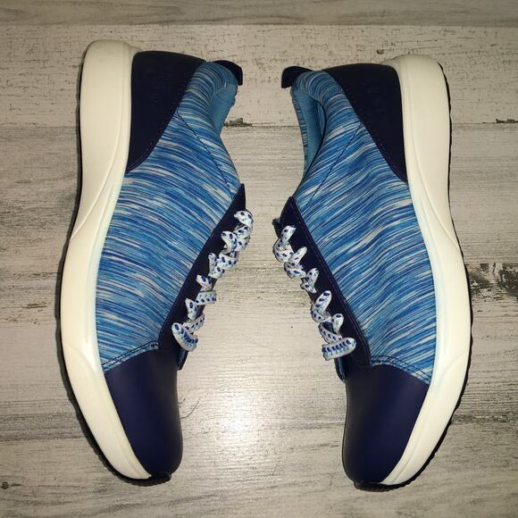 Alegria TRAQ Qest Sneaker Blue 38 7.5-8 Nursing Smart Shoe Comfort Casual - Picture 8 of 11